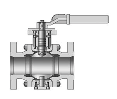 TRUNNION BALL (REDUCED BORE )